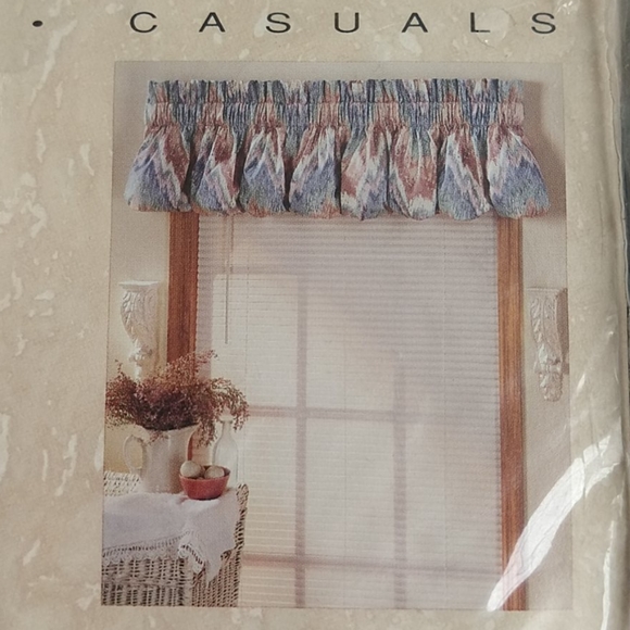 2 Window Toppers 90" x 14" Alhambra by Furio NEW - Picture 6 of 7